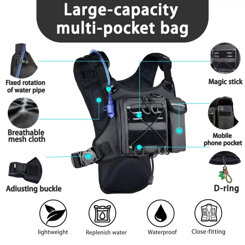 High And Running Gear - ​ Tas Dada Taktis Berkualitas Tinggi