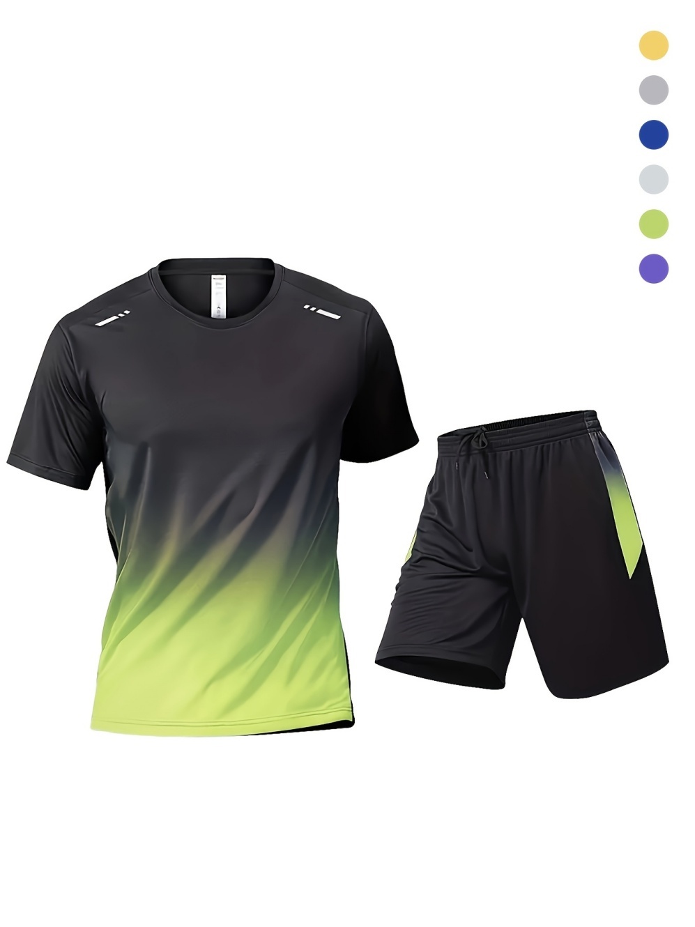 Running Gear Men - Setelan Olahraga Pria Musim Panas 2026