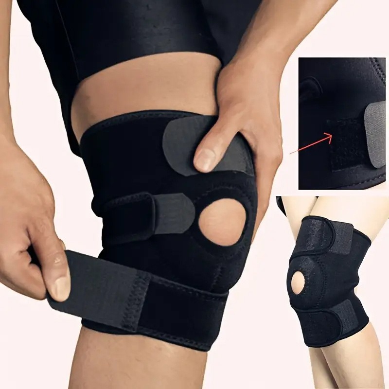 Running Gear Equipment - Pelindung Lutut Pria SpringSupported, Pelindung Lutut