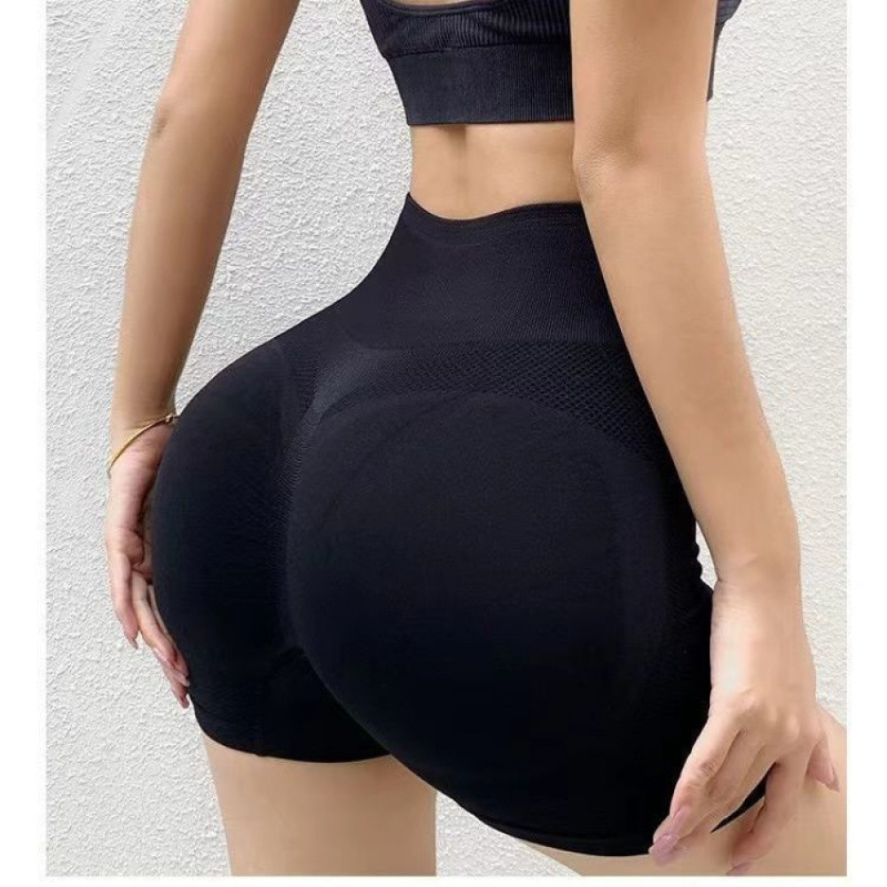 Running Gear Junior - Celana Pendek Yoga Wanita Pinggang Tinggi
