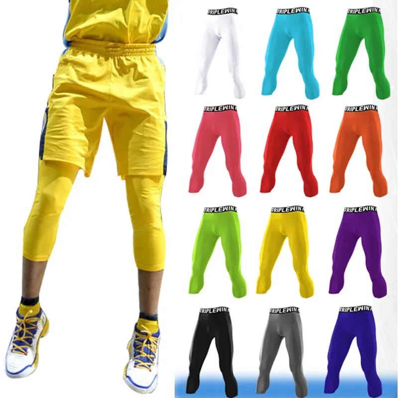 Celana ketat lari Capri GYM pr - Running Gear Men ulasan dan harga